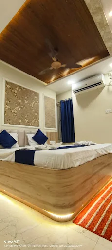 Comfortable room at The Biswalaxmi Inn, New Marine Drive Road Puri