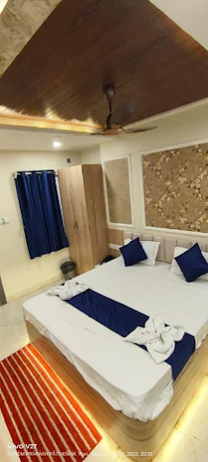 Hotel lobby and reception area at The Biswalaxmi Inn Puri